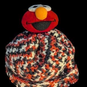 Handmade Crochet Elmo Child's hat